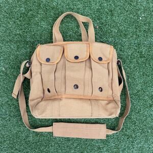 Fox Cargo Brown Canvas Mag Shooter's Bag